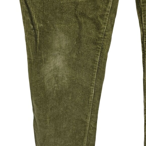 J. Crew Womens 8T Vintage Y2K Green Corduroy Flare Pants - Picture 3 of 16